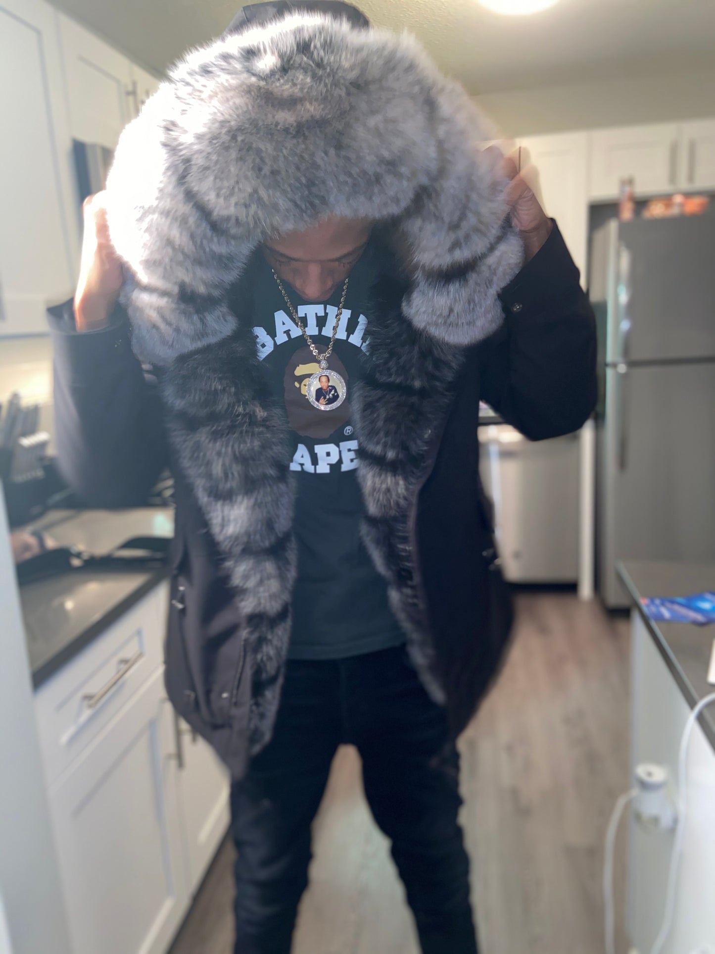 Fly Guy Parka - Available in Red & Black