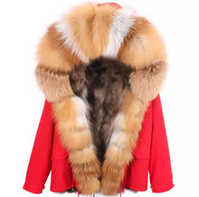 Load image into Gallery viewer, Fly Guy Parka - Available in Red &amp; Black
